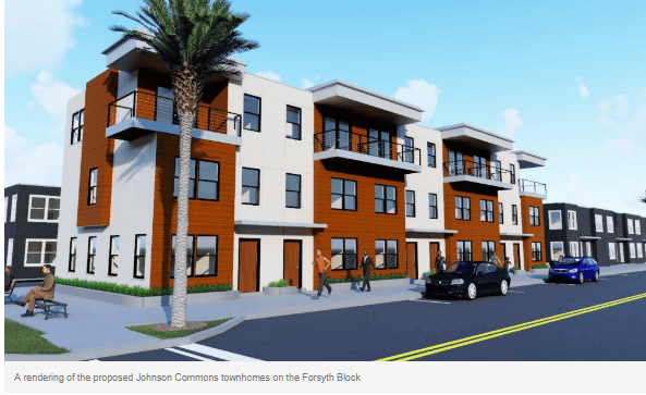 Johnson Commons Offer Competing Plan In blog  - Townhome Projects Surge in Northeast Florida
